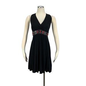 White House Black Market BEADED HALTER 4 DRESS STYLE: 570020525 Small